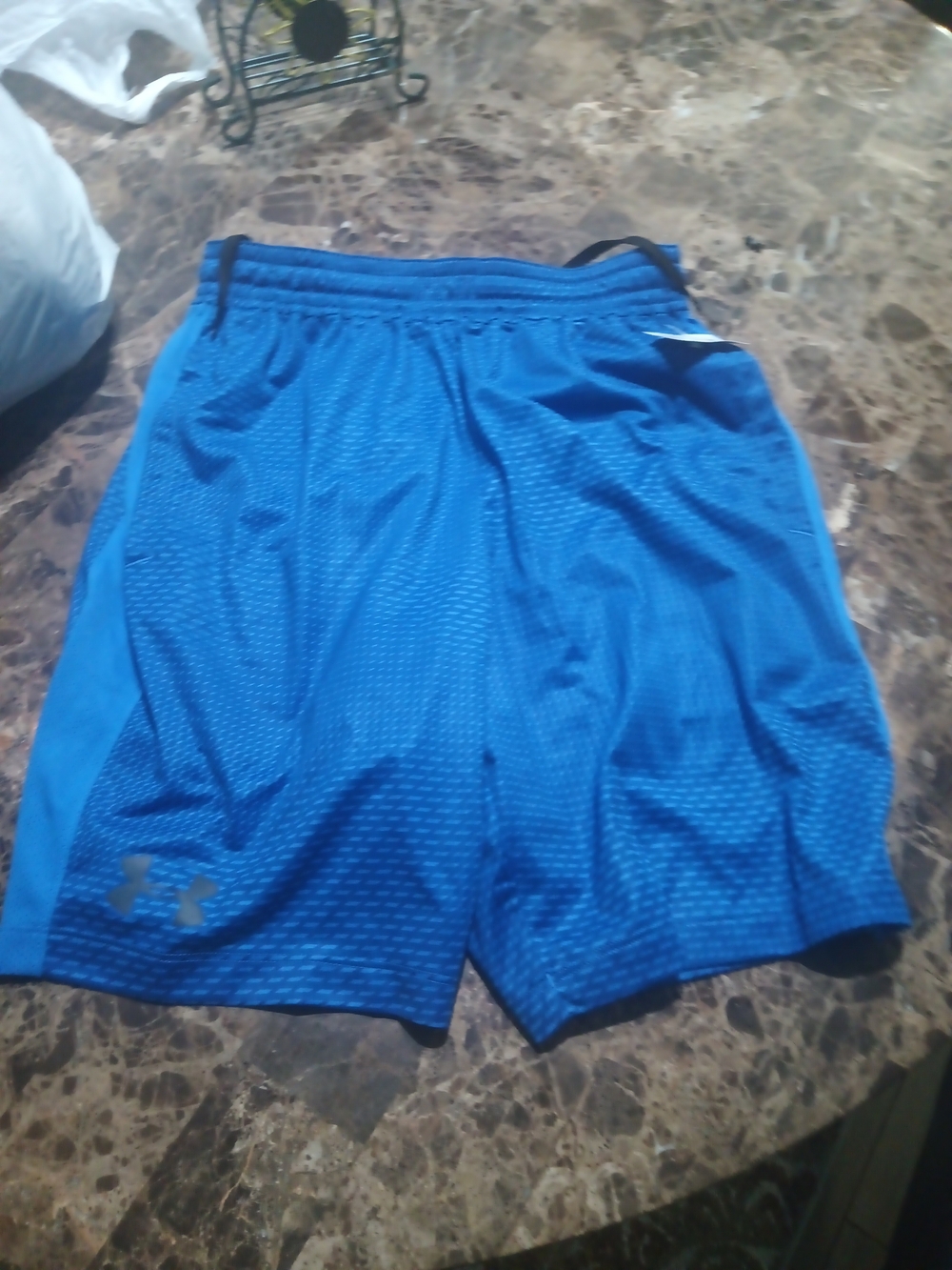 Under Armour Men’s Blue Athletic Mesh Shorts